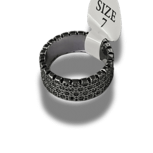 anillos dorados: texturas y calados Únicos