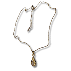 collar doble cadena minimalista