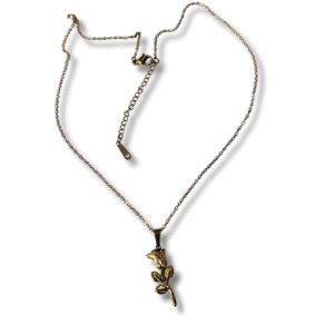 collar doble cadena minimalista