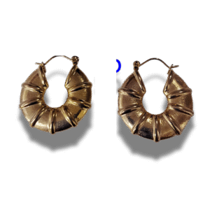 pendientes de botón cuadrado con nudo en acero inoxidable