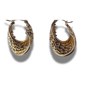 pendientes de botón cuadrado con nudo en acero inoxidable