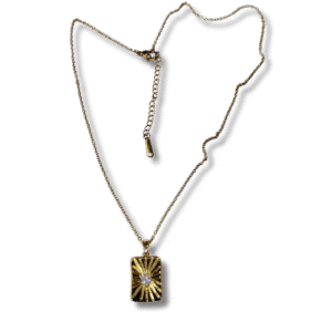 collar doble cadena minimalista