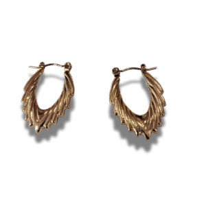 pendientes de botón cuadrado con nudo en acero inoxidable