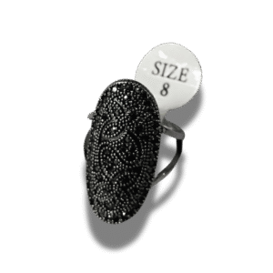 anillos dorados: texturas y calados Únicos