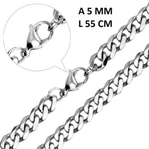 cadena acero 55 cm