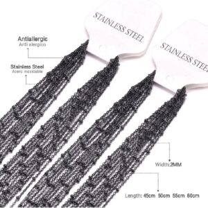 cadena acero negra 50 cm